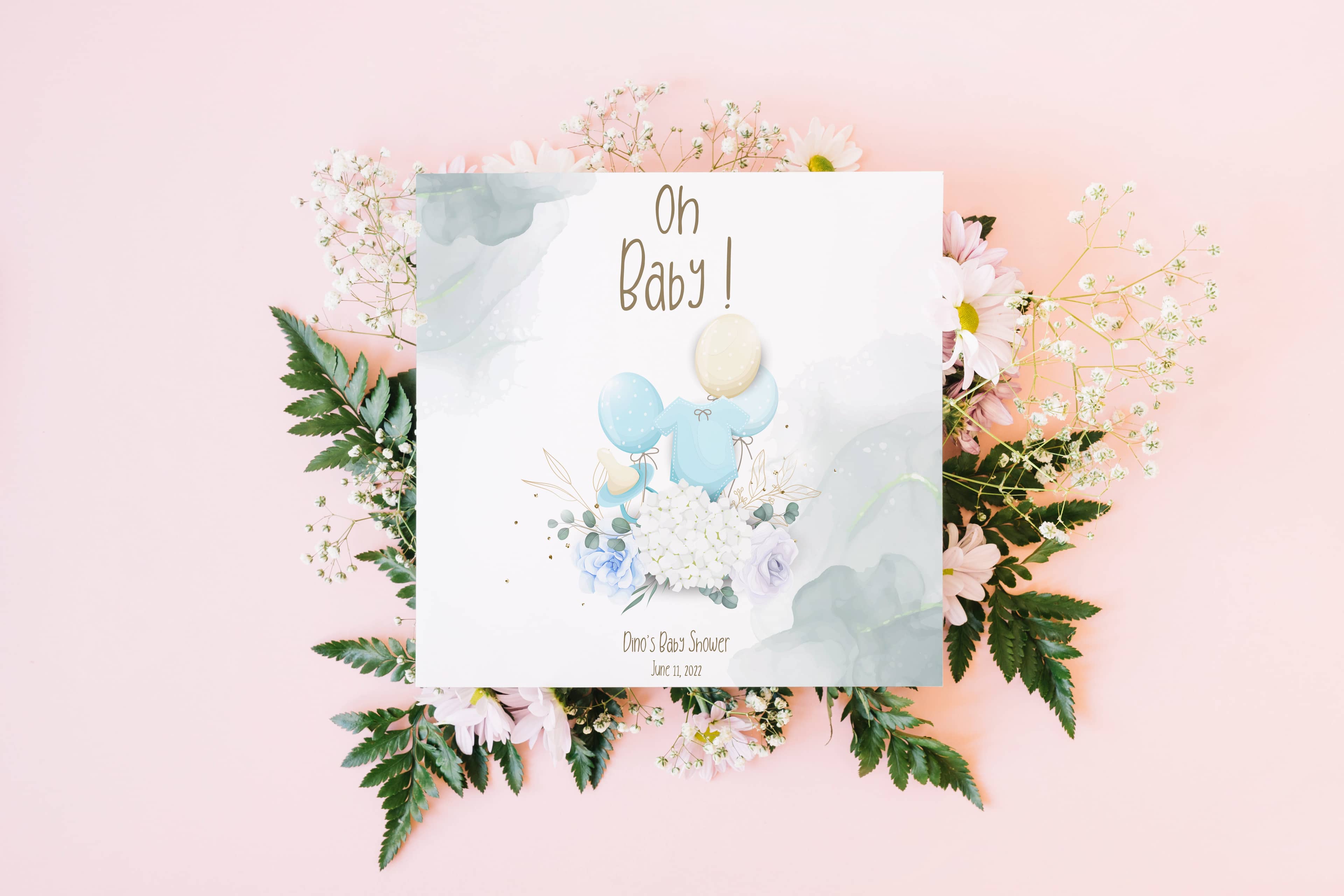 Custom Digital Invitation Set