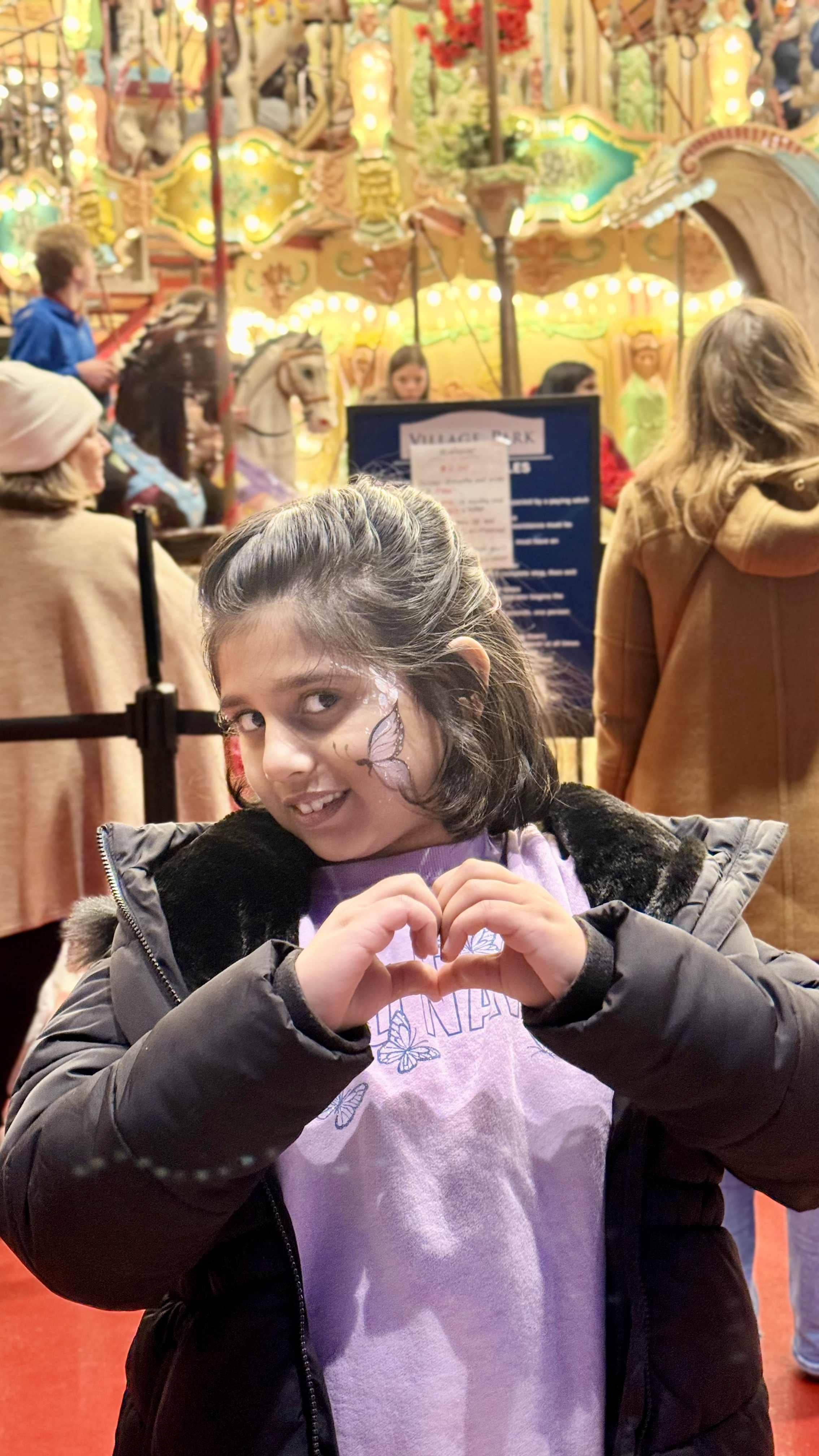 Face Painting at a Birthday Celebration